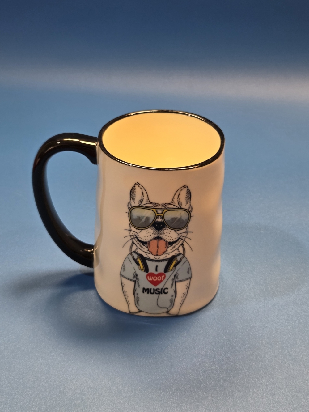 Hipster Dog Mug